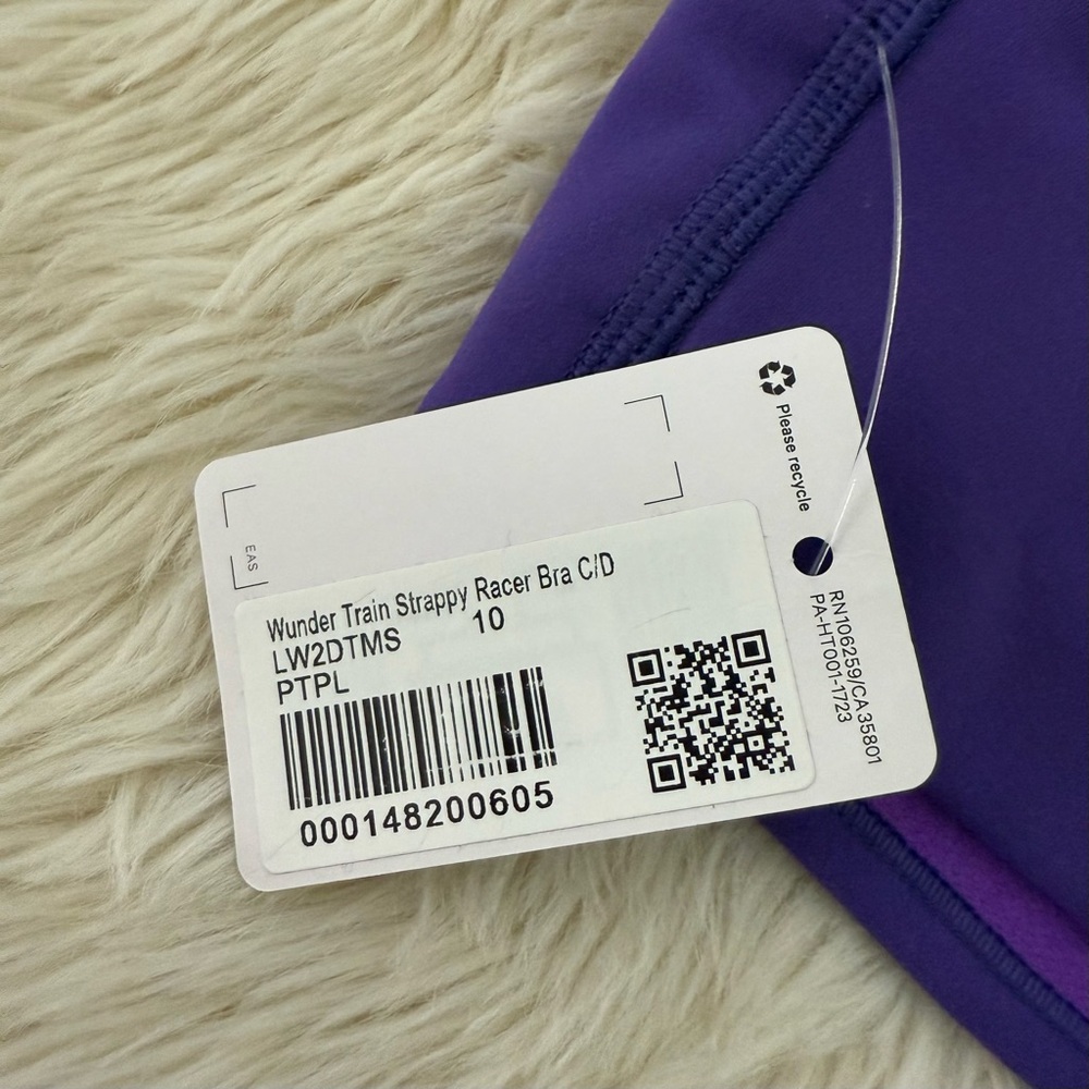 Lululemon Wunder Train Strappy Racer Bra C/D - Picture 4 of 5